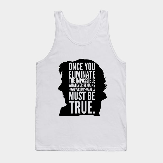 sherlock Tank Top by parogos